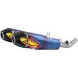 FMF Factory 4.1 RCT Dual Slip On Exhaust Anodized Titanium 041589