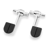 Harley FXDB Dyna Street Bob 2007-2014ISO Stirrups Male Mount Chrome by Kuryakyn
