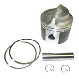 WSM Piston Kit For Johnson / Evinrude V4 - V6 Cross Flow 74-97 .010 Over
