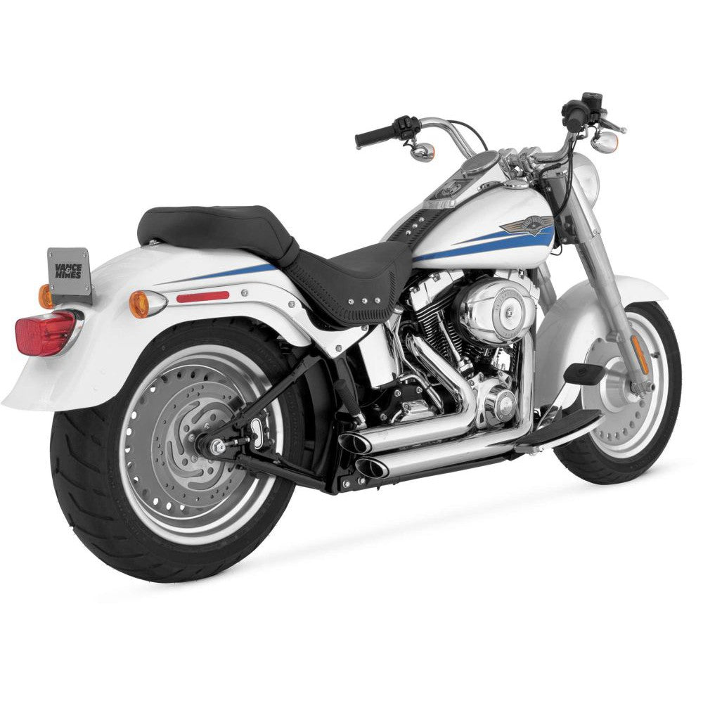 Vance & Hines Shortshots escalonados con Chrome y Fuelpak FP4