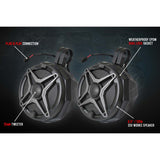 SSV Works 1.85" Add On For 6.5'' Speaker Pods WP3-C65A-185