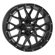 ITP Hurricane 12" Matte Black Wheels And Mega Mayhem Tires [27x11-12]