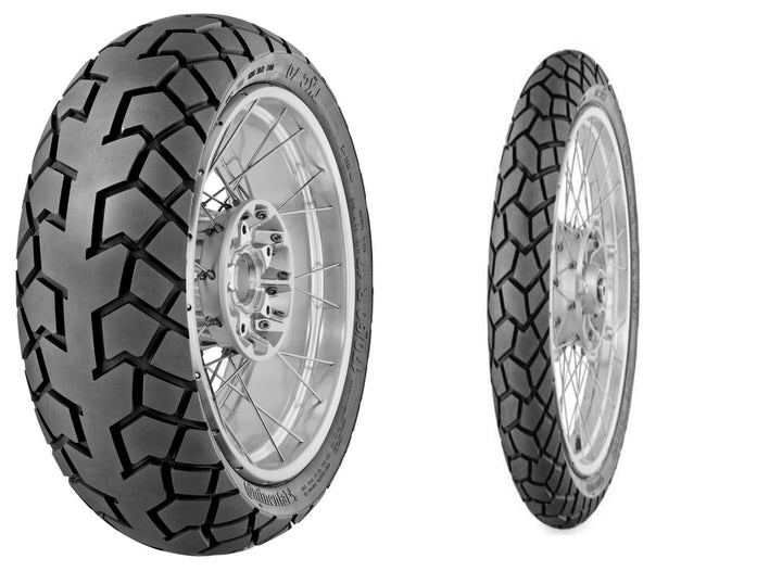 CONTINENTAL TKC70 Dual Sport Front & Rear Tire Set, 120/90R17 64T & 4.00R18 64T