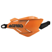 Acerbis Orange/Black X-Factory Handguards - 2634661008