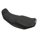 Hydro Turf SB-BMW06 Ht Moto Seat Cover Black Carbon Grey Stitch