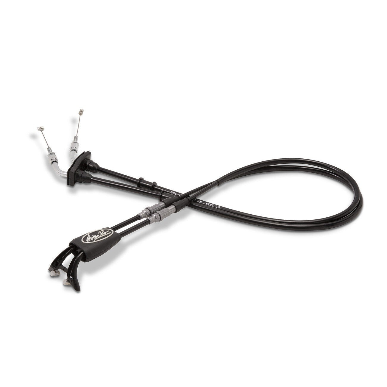 Motion Pro Black Vinyl Throttle Push-Pull Cable Set 01-1334