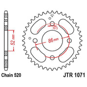 Front & Rear Steel Sprocket Kit for ATV/UTV KYMCO MXER 150 2002-2005