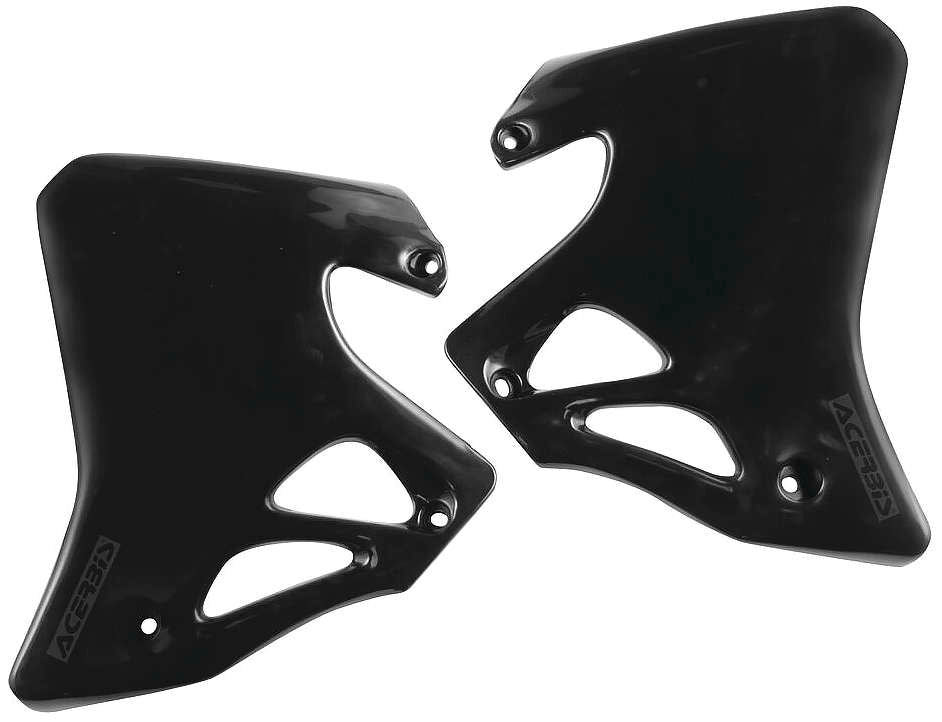 Acerbis Black Radiator Shrouds for Honda - 2071250001