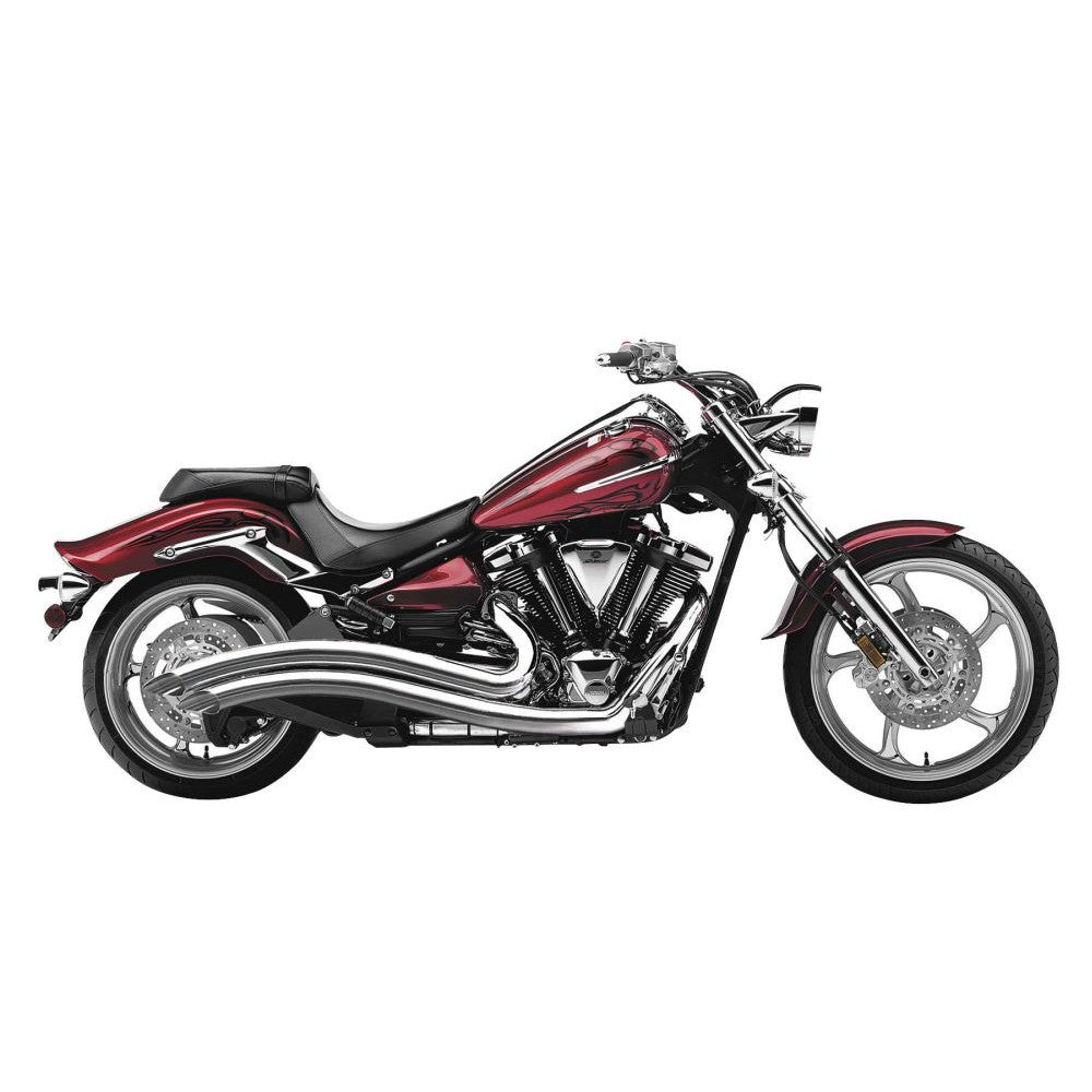 Cobra Swept Exhaust Chrome - 2225