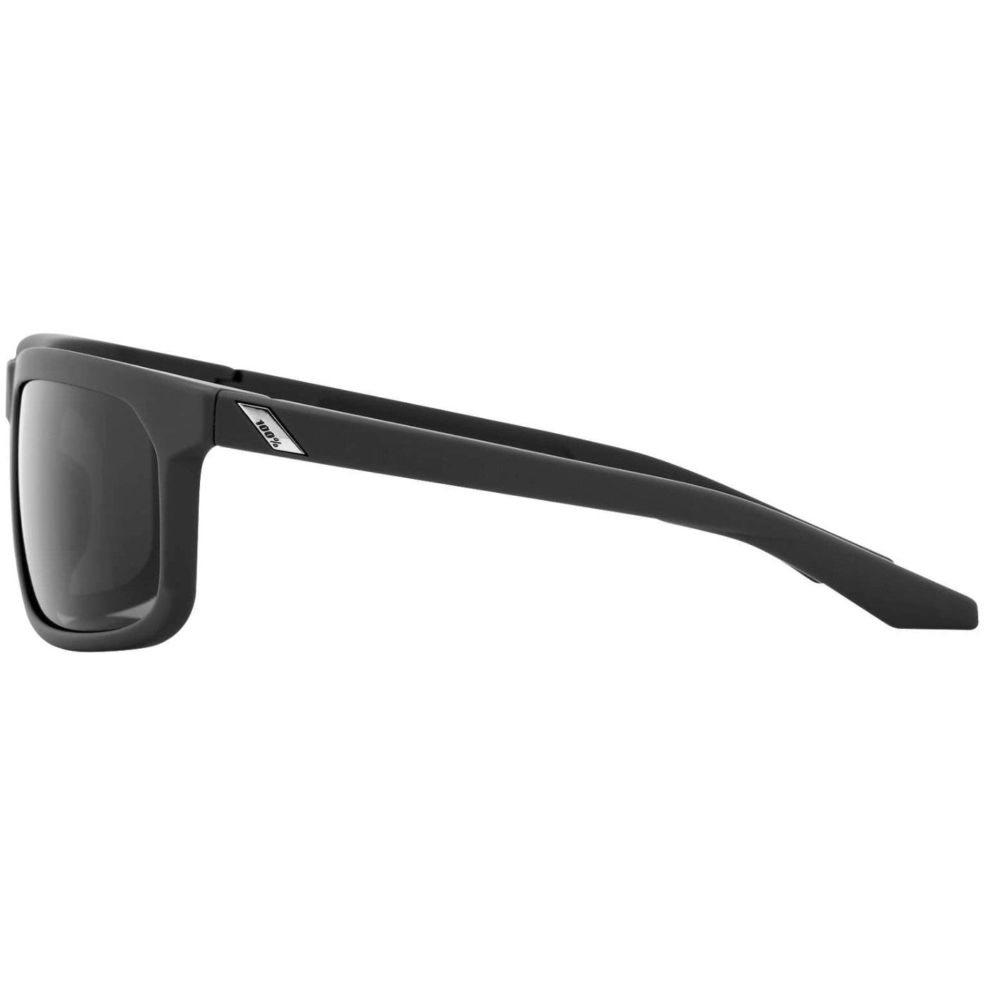 100% Hakan Sunglasses Soft Tact Cool Grey with Smoke Lens - 61036-188-57
