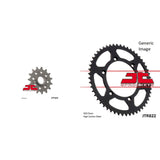 Kit de piñones de acero delanteros y traseros para todoterreno HUSQVARNA TE 511 2011-2012