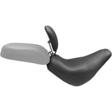 Mustang Wide Tripper Solo Smooth Seat With Backrest Black For Harley-Davidson Street Bob 2018-2021 79493