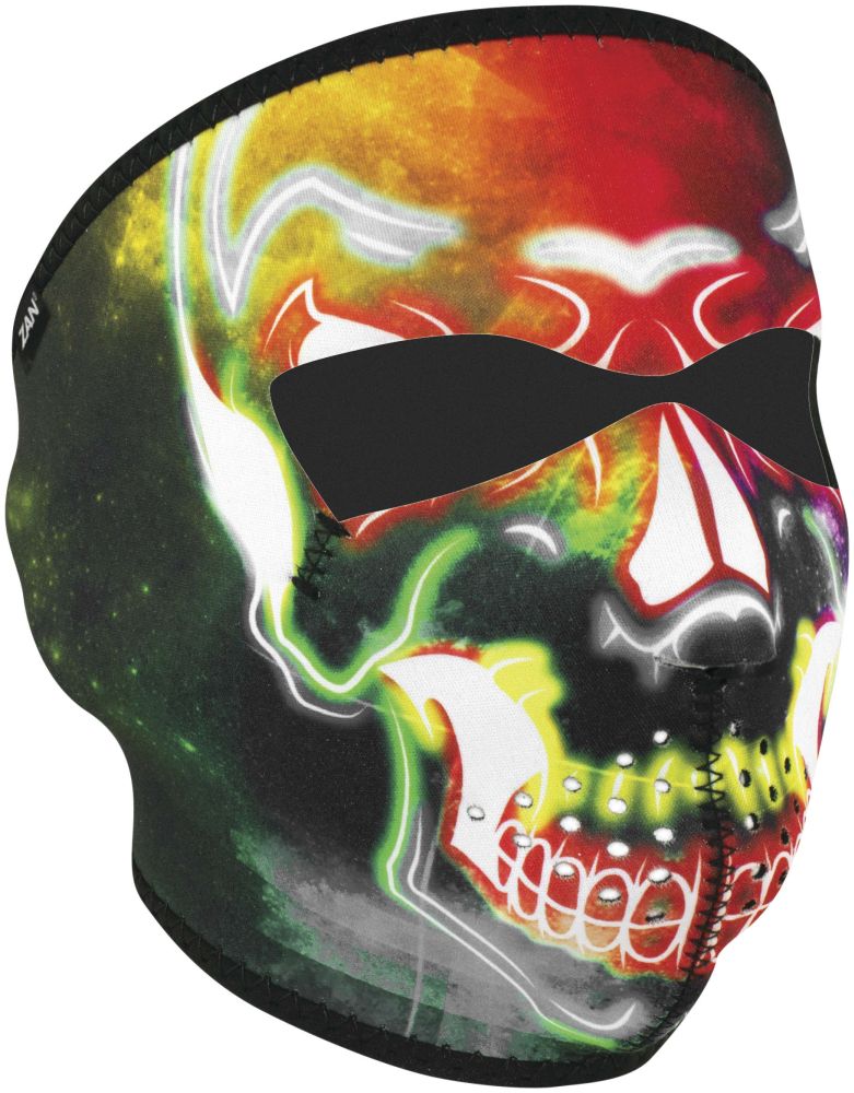 Zan Headgear Full Mask Neoprene Electric Skull