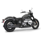 Freedom Performance 4.5" Slip-On Exhaust Straight Cut Black Black Tip For BMW R18 2021 BM00190