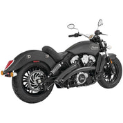 Freedom Performance Radical Radius Crossover Exhaust with Star Tips Black - IN00340