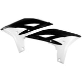 Acerbis Black/White Radiator Shrouds for Yamaha - 2171761007