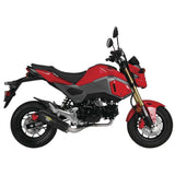 Sistema de escape completo de fibra de carbono Storm Series Hurricane de Two Brothers Racing para Honda Grom 125 MSX 2017-2020