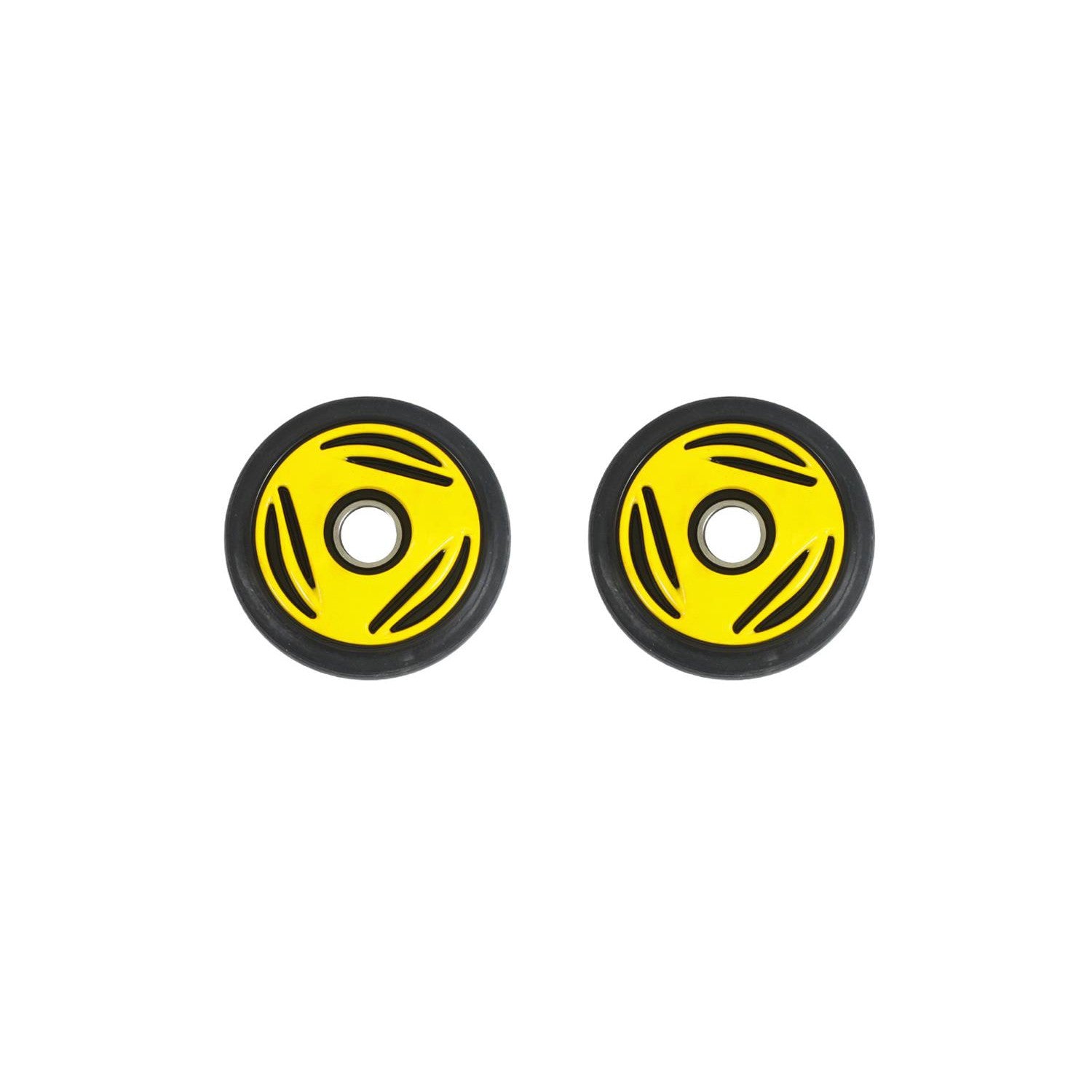 Front Rail Yellow Idler Wheels Kit BOMBARDIER/SKI-DOO MX Z 380/550 Fan 2001-2005