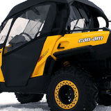 Falcon Ridge Black Canvas Soft Roll-Away Doors And Cold Rated Rear Window With Zipper