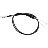 Motion Pro Black Vinyl Push - Pull Throttle Cable Set 02-0414