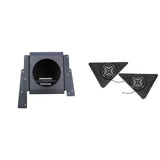 SSV Works Behind Drivers or Passenger Seat Unloaded Subwoofer Box With Front 8" Speaker Pods For Polaris Slingshot 15-21