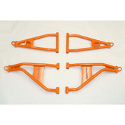 High Lifter Front Forward Upper And Lower Orange Control Arms For Polaris Models MCFFA-RNG9-O
