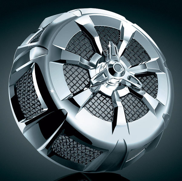 New Kuryakyn Alley Cat Chrome Air Cleaner Cover