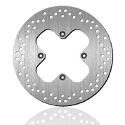 BikeMaster Brake Rotor For Honda VFR800 VTEC 2002-2013 Contour Rear Silver