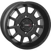 System 3 ST-5 Aluminum Matte Black Wheel 14x10 4/137 5+5 (+5mm) 14S3-513710