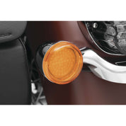 Kuryakyn LuminEZ LED Rear Turn Signal Inserts for Harley-Davidson Black