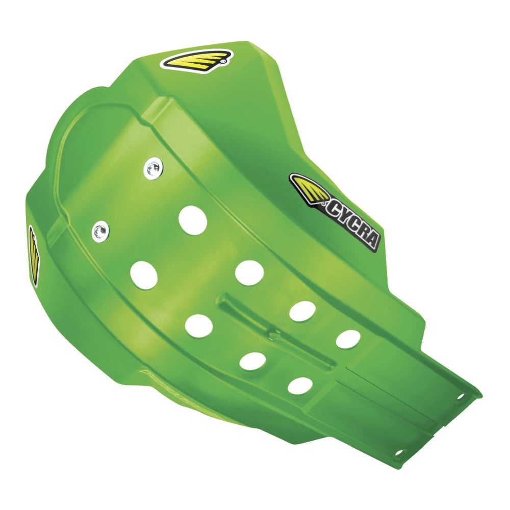 Cycra Full Armor Skid Plate Green - 1CYC-6210-72