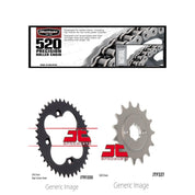 520 Precision Roller Chain, Front & Rear Sprocket Kit for HONDA ATC250R 1986
