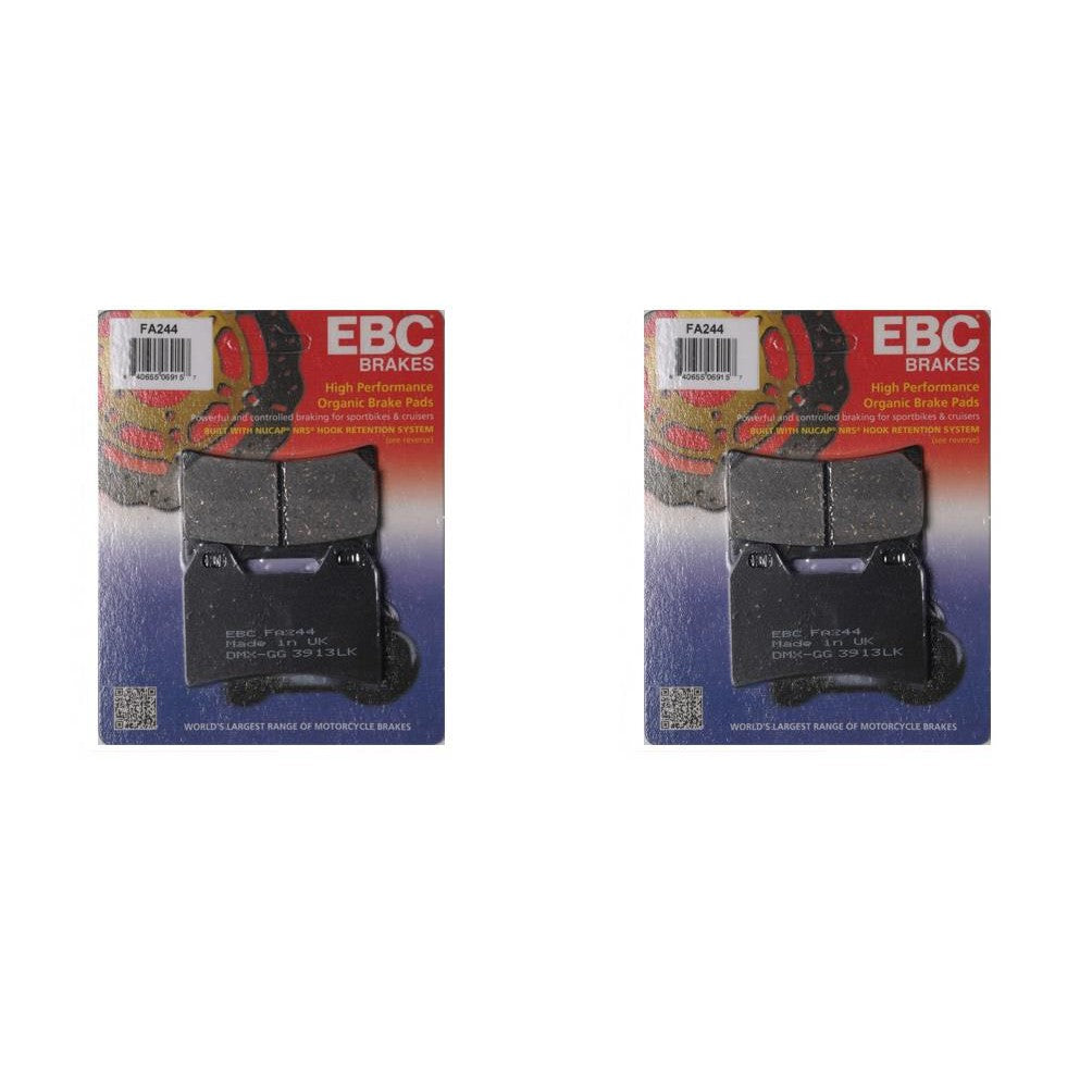EBC Brake Pad Front Kit FA244 for Victory Victory V92SC 2000-2003