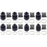 Compl Front & Rear Inner & Outer CV Boot Repair Kit Pioneer 700-4 SXS700M4 14-15