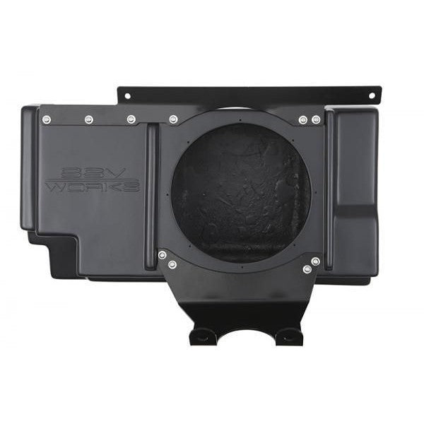 SSV Works Behind Seat Sub Box with 10" Subwoofer RZ3-BSSB10