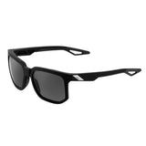 100% Centric Sunglasses Soft Tact Black w/Grey PeakPolar Lens - 61027-100-47