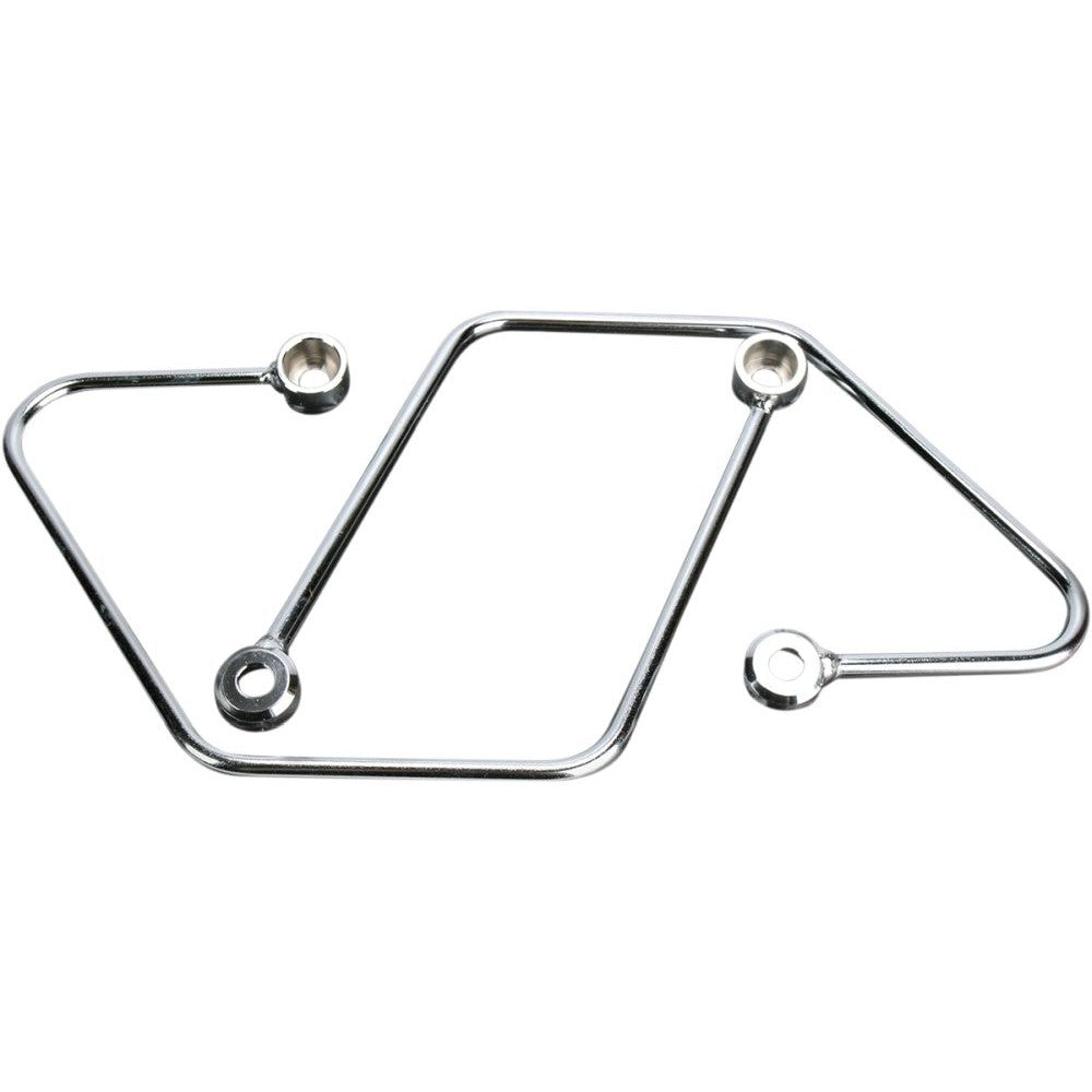 Cobra Saddlebag Supports Chrome - 02-6118