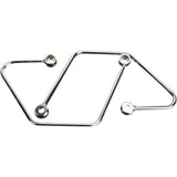 Cobra Saddlebag Supports Chrome - 02-6118