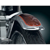 KURYAKYN CHROME FRONT FENDER TIP FOR HARLEY DAVIDSON NARROW FRONT FENDERS 9012