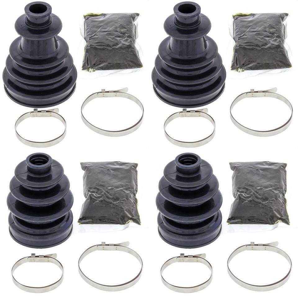 Complete Rear Inner & Outer CV Boot Repair Kit Polaris RZR 4 XP JAGGED X 2013