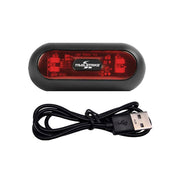 Trailstrike LED Motorcycle Bike Bicycle Red Rear Helmet Light Lamp