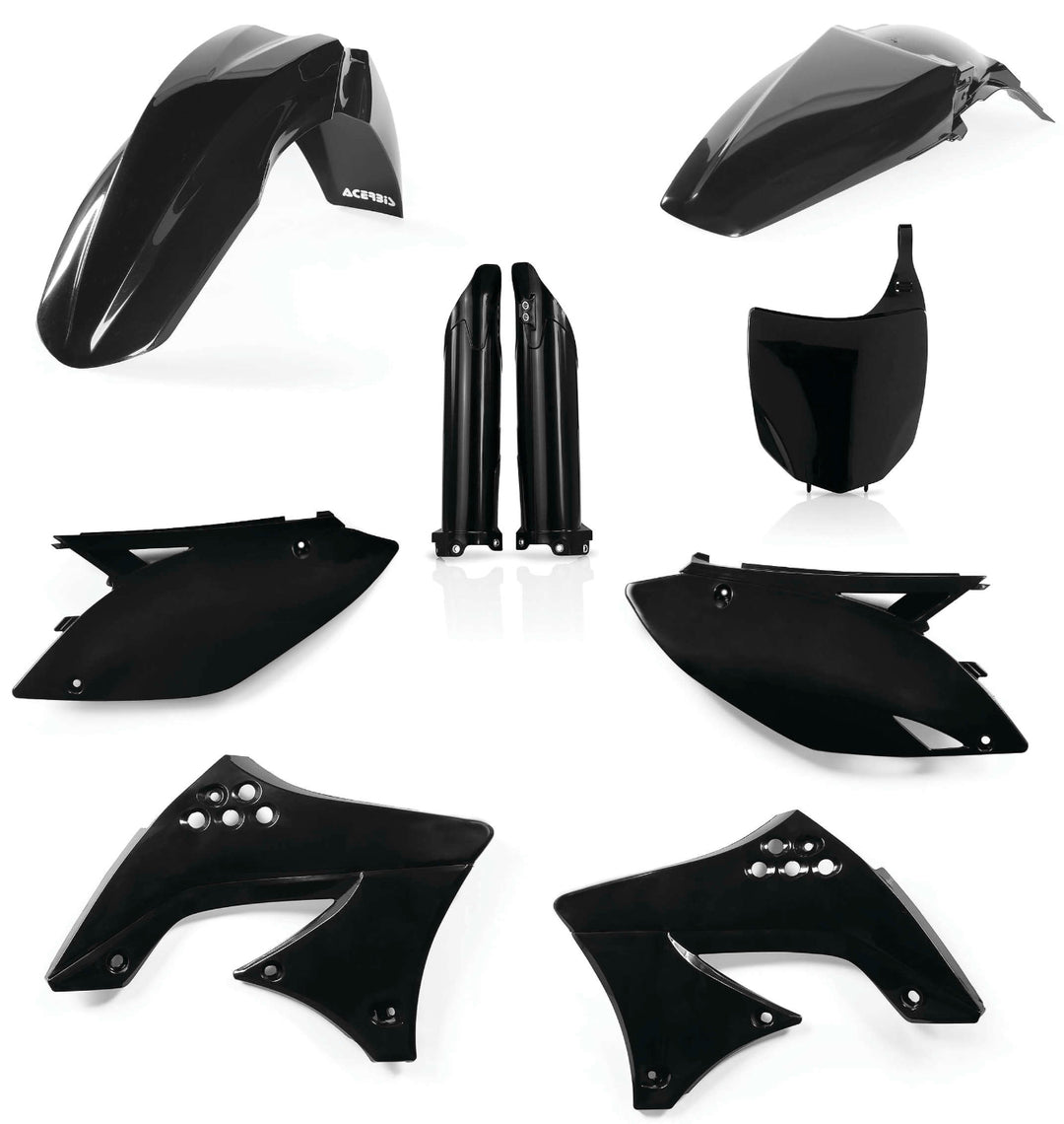 Acerbis Black Full Plastic Kit for Kawasaki - 2198060001
