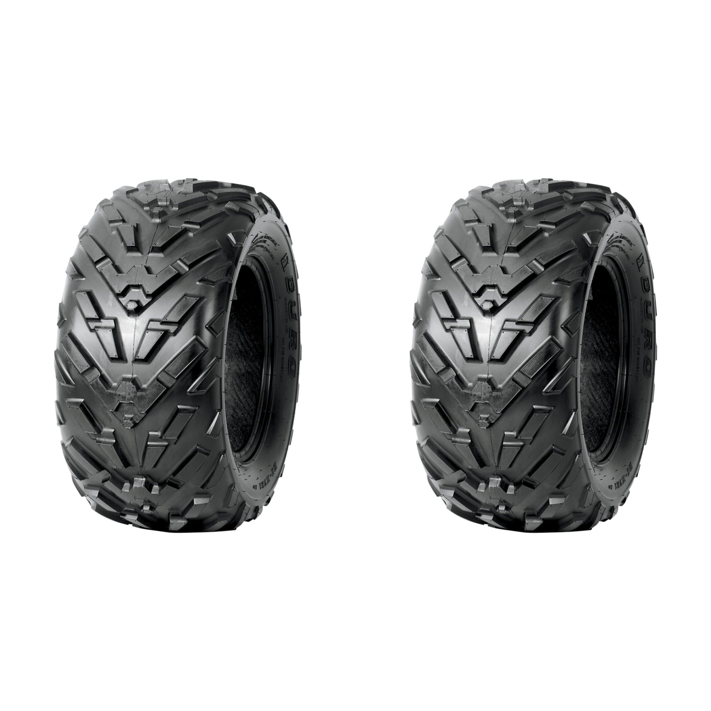 Set of 2 DURO DI-K721A Rear Tires 25x10-12 4-ply