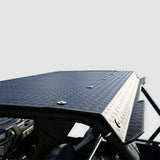 Falcon Ridge Black Aluminum Diamond Plate Hard Top For Kawasaki Teryx 2016-2022