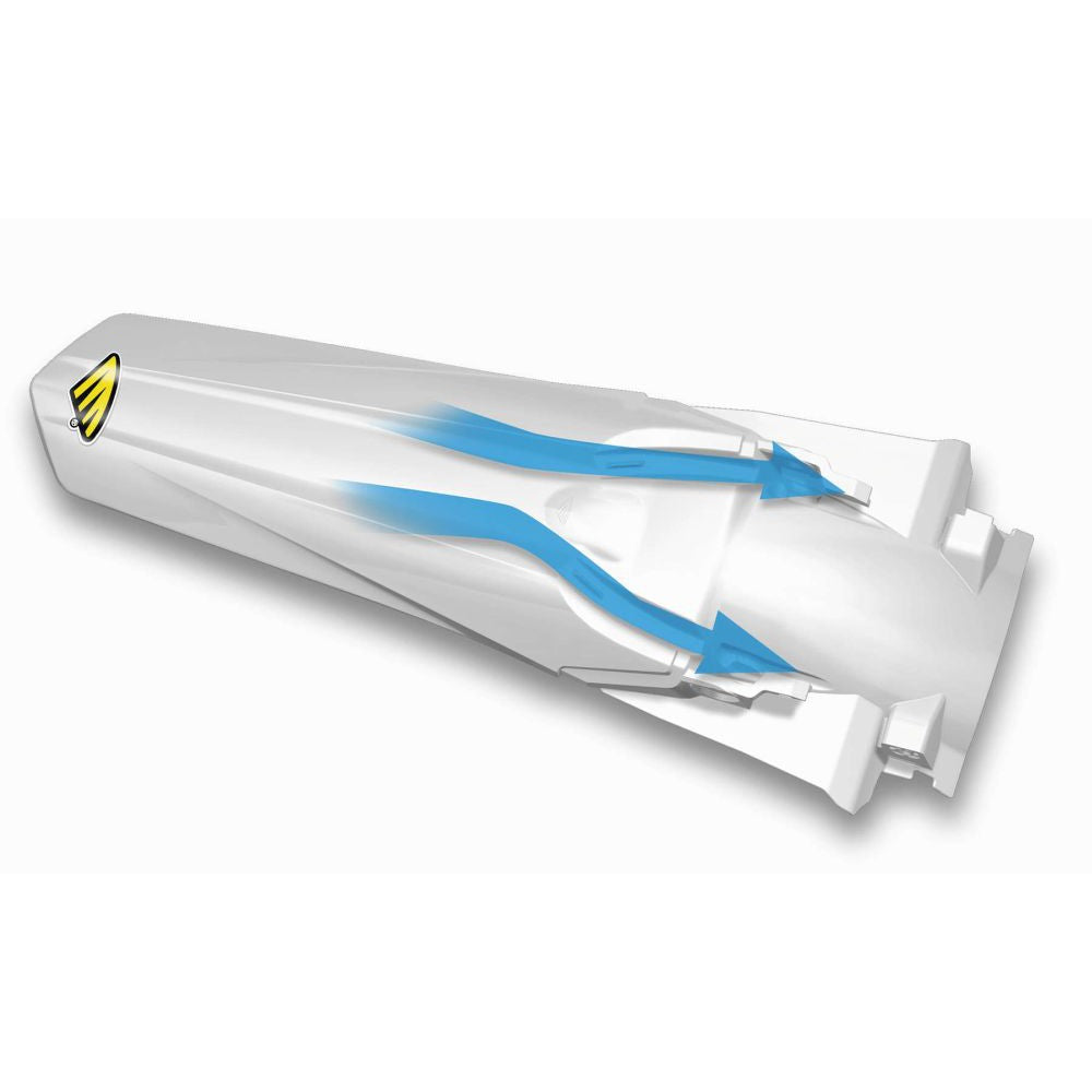 Cycra Powerflow Rear Fender White - 1CYC-1821-42