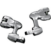 New Adjustable Lockable Driver Footpeg Offset With Male Mount 2by Kuryakyn