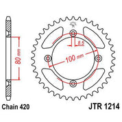 Front & Rear Sprocket Kit for HONDA CRF70 F-4,5,6,7,8,9,A,B,C 04-12 JT Sprockets