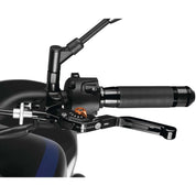 Puig 3.0 Clutch Lever Extendable Foldable Black/Black/Orange - 24NNT