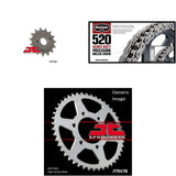 Kit de cadena 520H GLD, piñón delantero y trasero para Kawasaki ZX600 Ninja ZX-6RR 2005-2006