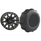 Set of 2 Mounted Wheel and Tire Kit Wheel: 14x10 5+5 4/137 Tire: 29x13-14 4 Ply